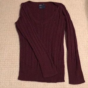 V-neck sweater